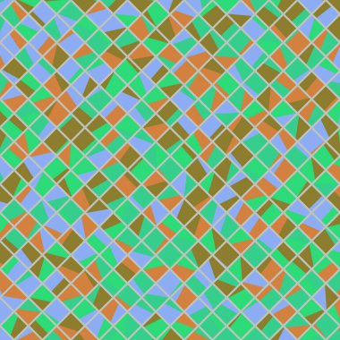 Color Rhombus tile tessellation pattern illustration