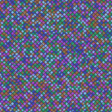 Color Rhombus tile tessellation pattern illustration