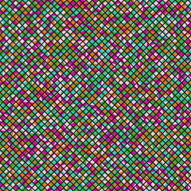 Color Rhombus tile tessellation pattern illustration