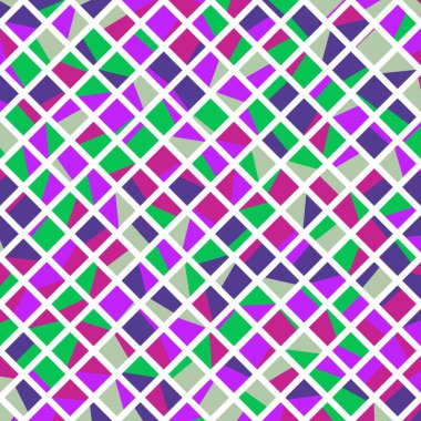 Color Rhombus tile tessellation pattern illustration