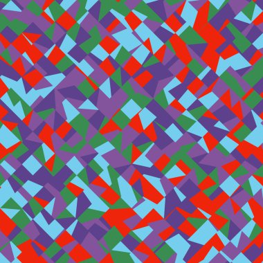 Color Rhombus tile tessellation pattern illustration