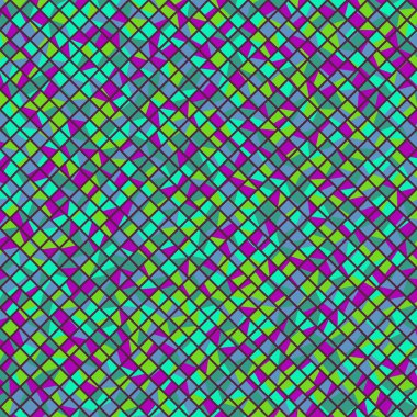 Color Rhombus tile tessellation pattern illustration