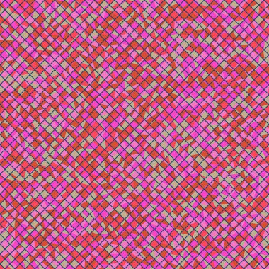 Color Rhombus tile tessellation pattern illustration