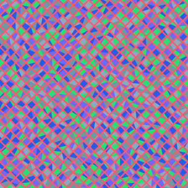 Color Rhombus tile tessellation pattern illustration