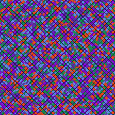 Color Rhombus tile tessellation pattern illustration