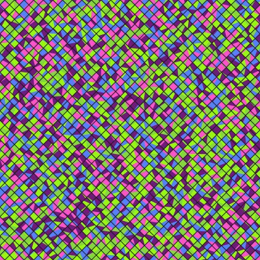 Color Rhombus tile tessellation pattern illustration