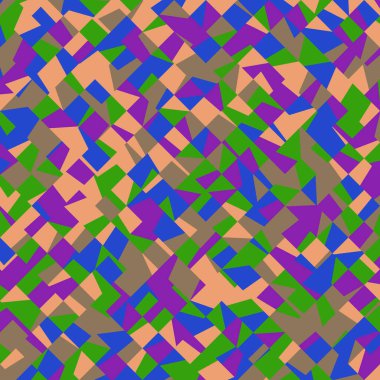 Color Rhombus tile tessellation pattern illustration