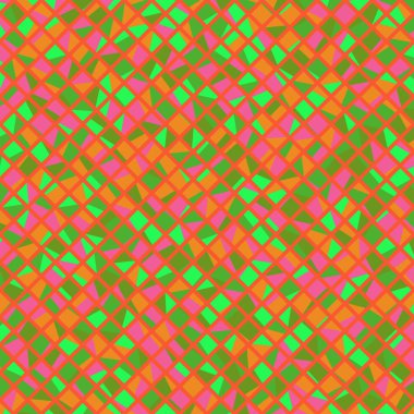 Color Rhombus tile tessellation pattern illustration