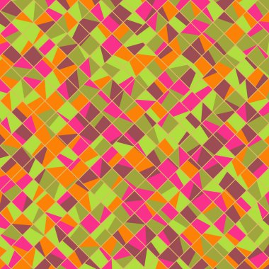 Color Rhombus tile tessellation pattern illustration