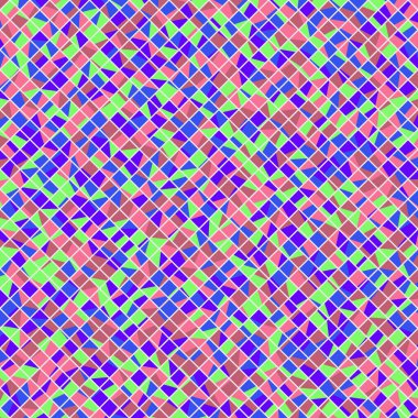 Color Rhombus tile tessellation pattern illustration