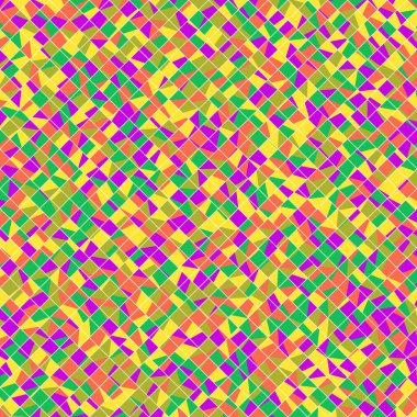 Color Rhombus tile tessellation pattern illustration