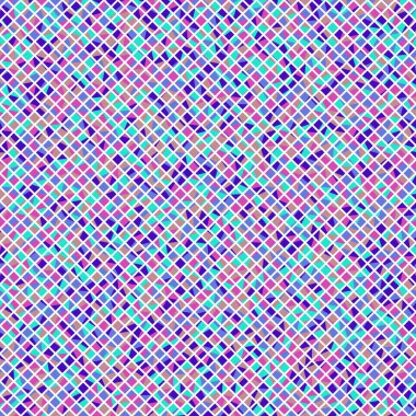 Color Rhombus tile tessellation pattern illustration