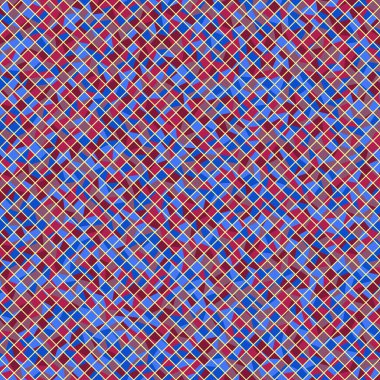 Color Rhombus tile tessellation pattern illustration