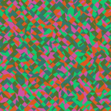 Color Rhombus tile tessellation pattern illustration