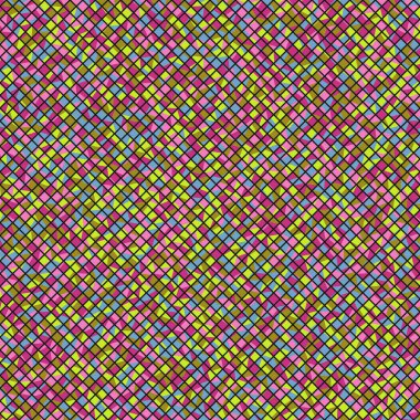 Color Rhombus tile tessellation pattern illustration
