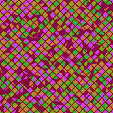 Color Rhombus tile tessellation pattern illustration
