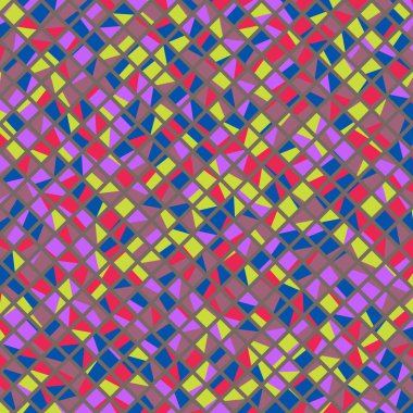 Color Rhombus tile tessellation pattern illustration