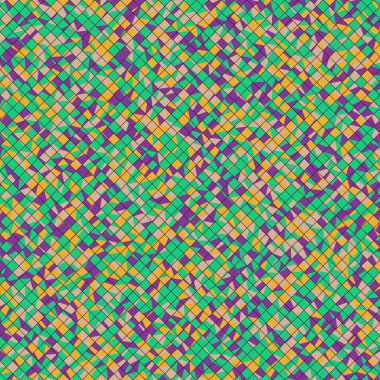 Color Rhombus tile tessellation pattern illustration
