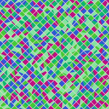 Color Rhombus tile tessellation pattern illustration