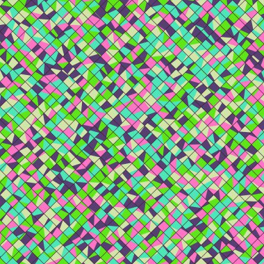 Color Rhombus tile tessellation pattern illustration