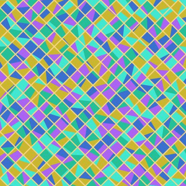 Color Rhombus tile tessellation pattern illustration