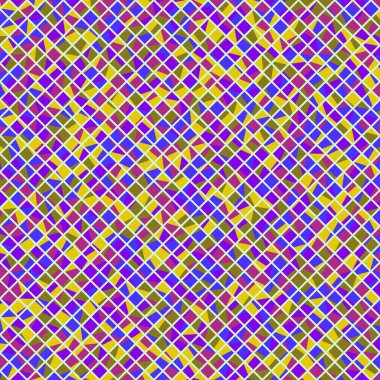 Color Rhombus tile tessellation pattern illustration
