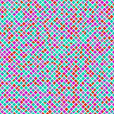 Color Rhombus tile tessellation pattern illustration