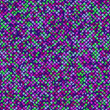 Color Rhombus tile tessellation pattern illustration