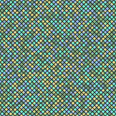 Color Rhombus tile tessellation pattern illustration
