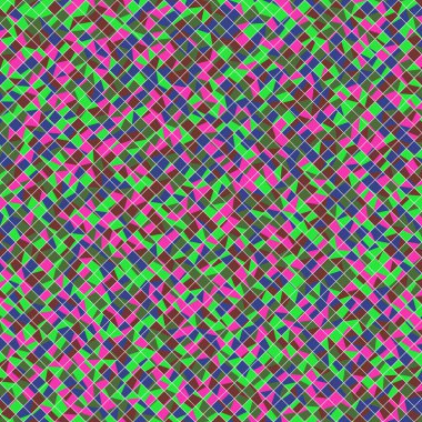 Color Rhombus tile tessellation pattern illustration