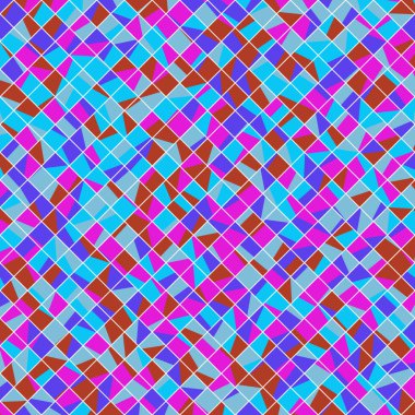 Color Rhombus tile tessellation pattern illustration