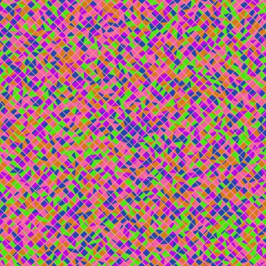 Color Rhombus tile tessellation pattern illustration