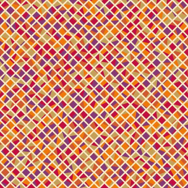 Color Rhombus tile tessellation pattern illustration