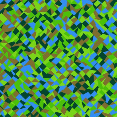 Color Rhombus tile tessellation pattern illustration