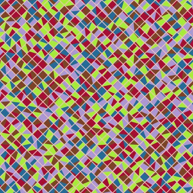 Color Rhombus tile tessellation pattern illustration