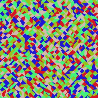 Color Rhombus tile tessellation pattern illustration