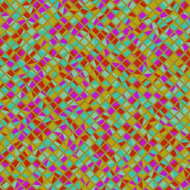 Color Rhombus tile tessellation pattern illustration