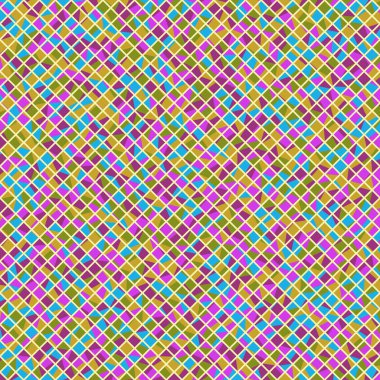 Color Rhombus tile tessellation pattern illustration