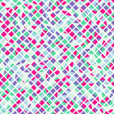 Color Rhombus tile tessellation pattern illustration
