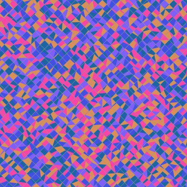 Color Rhombus tile tessellation pattern illustration