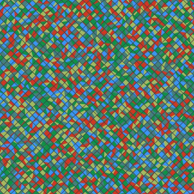 Color Rhombus tile tessellation pattern illustration