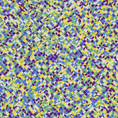 Color Rhombus tile tessellation pattern illustration