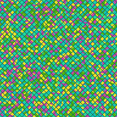Color Rhombus tile tessellation pattern illustration