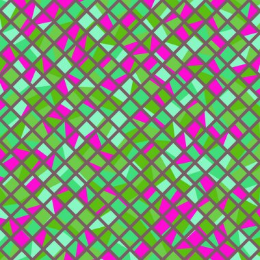 Color Rhombus tile tessellation pattern illustration
