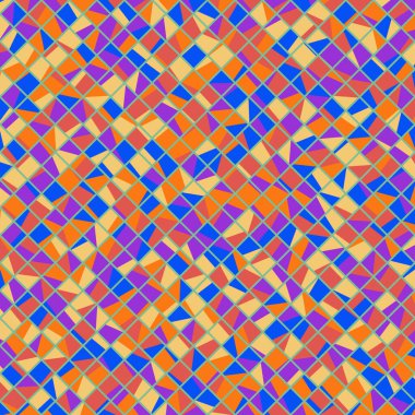 Color Rhombus tile tessellation pattern illustration