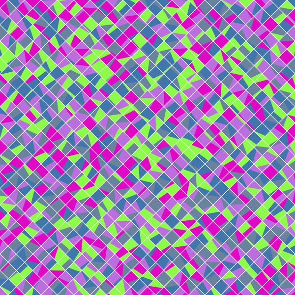 Color Rhombus Tile Tessellation Pattern Illustration — Stockvektor