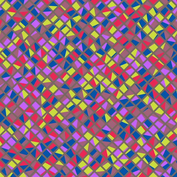 Color Rhombus Tile Tessellation Pattern Illustration — Stockvektor