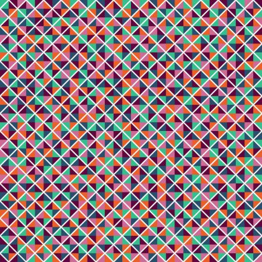 Color Rhombus tile tessellation pattern illustration