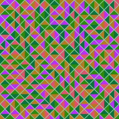 Color Rhombus tile tessellation pattern illustration