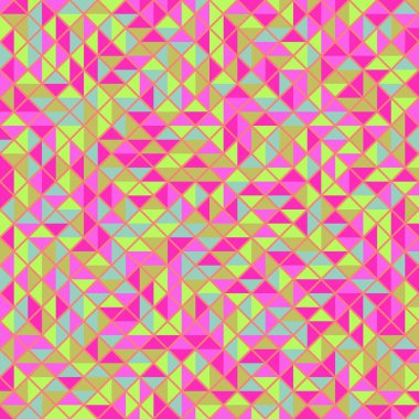 Color Rhombus tile tessellation pattern illustration